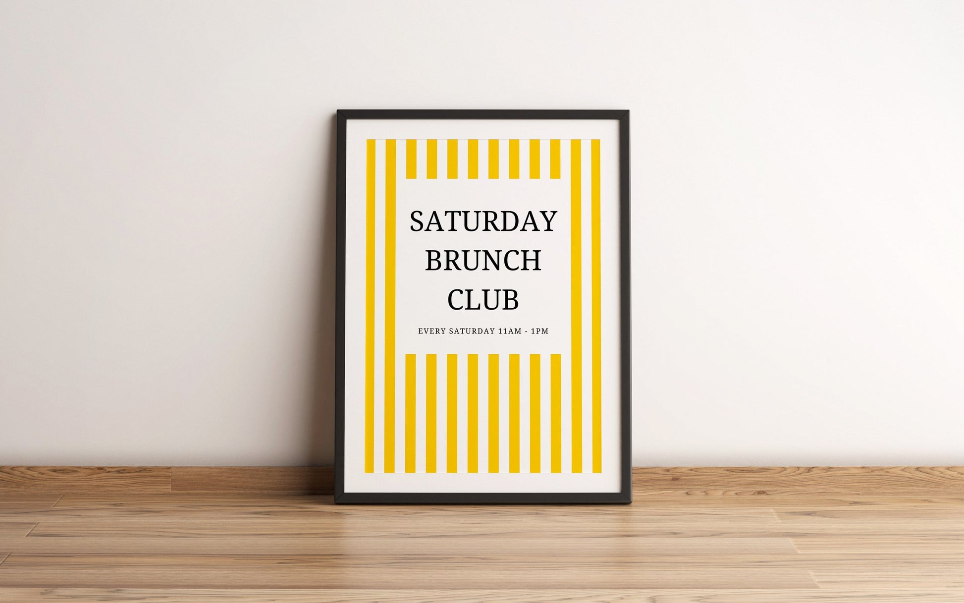 Saturday Brunch Club Print - Refined Spaces 