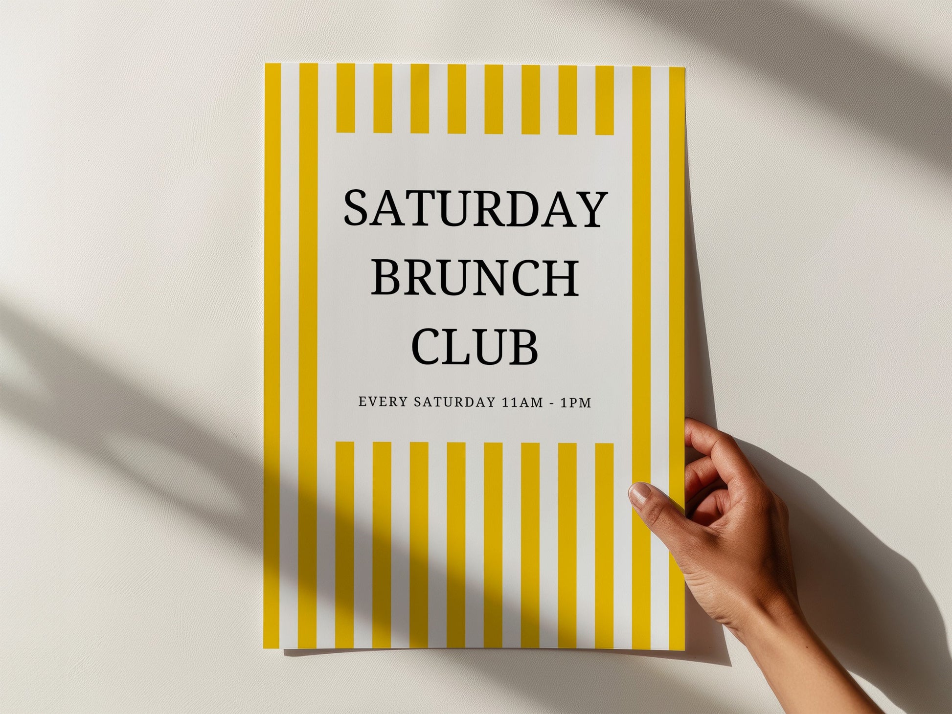 Saturday Brunch Club Print - Refined Spaces 