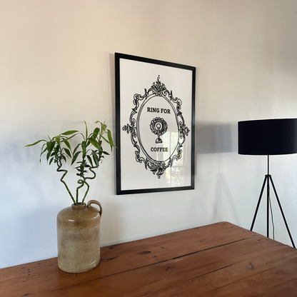Ring for Coffee Print - Refined Spaces 