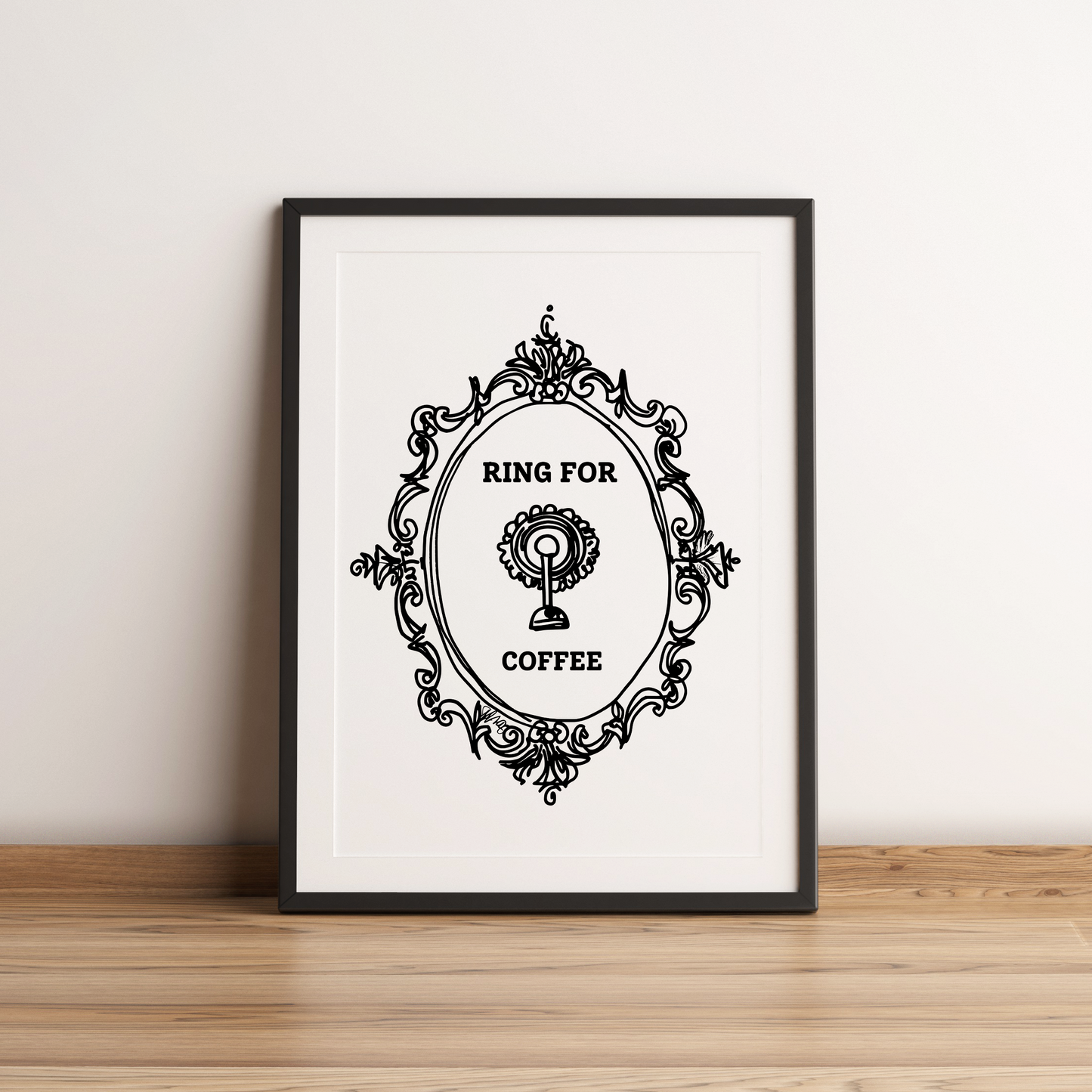 Ring for Coffee Print