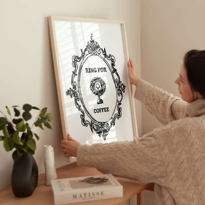 Ring for Coffee Print - Refined Spaces 
