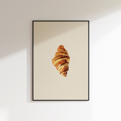 Croissant Print