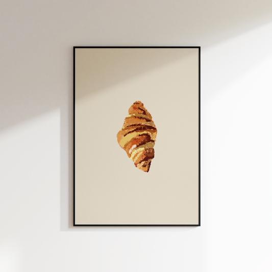 Croissant Print
