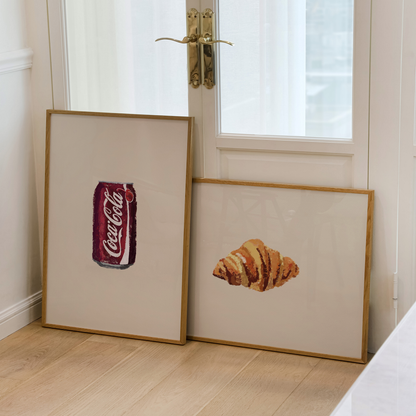 Croissant Print