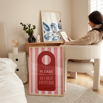 Please Do Not Disturb Print - Refined Spaces
