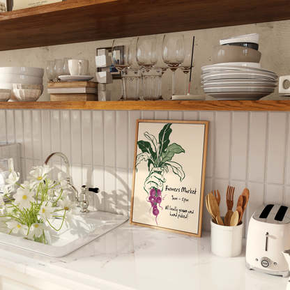 Farmers Market Print - Refined Spaces