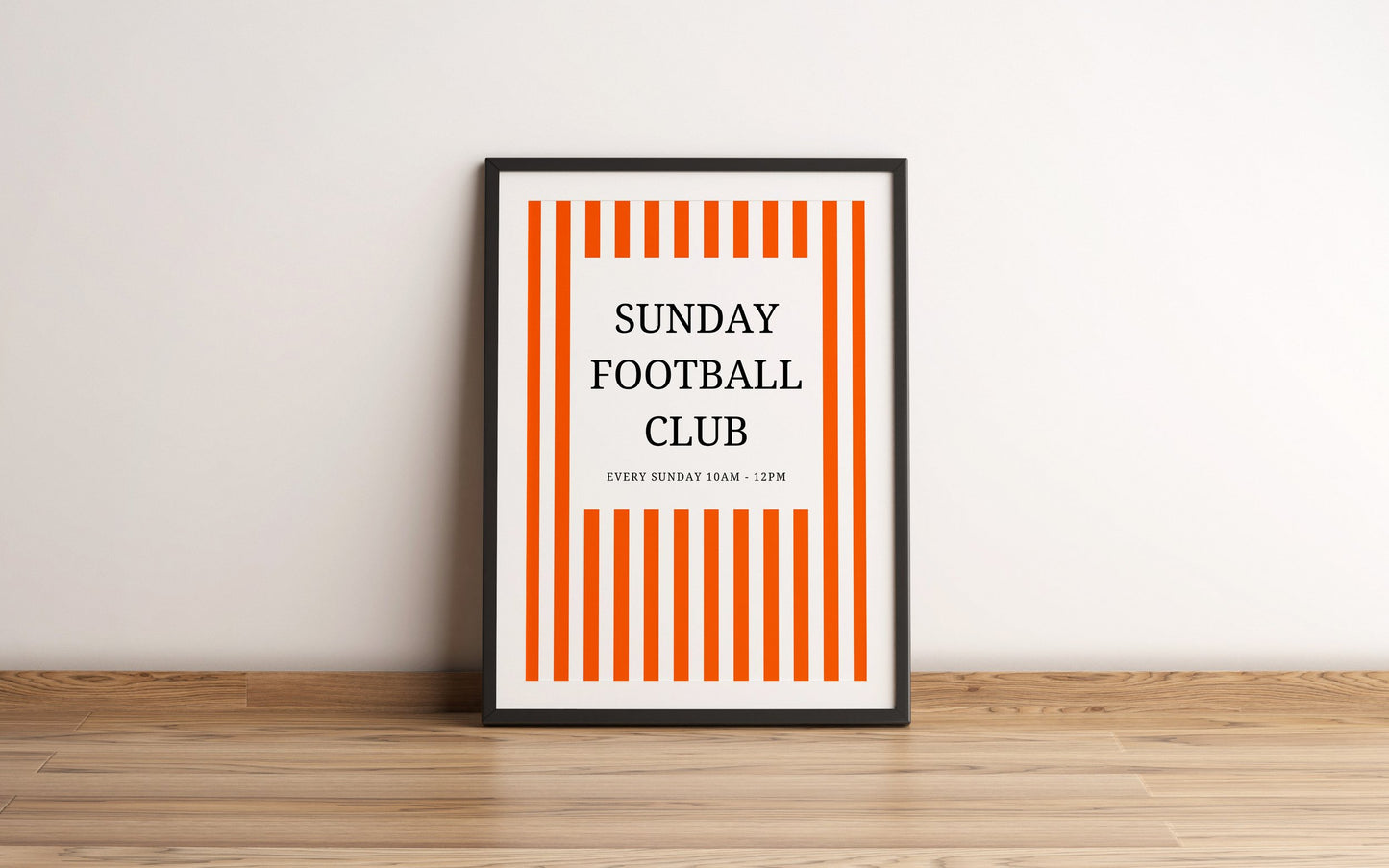 Sunday Football Club Print - Refined Spaces 