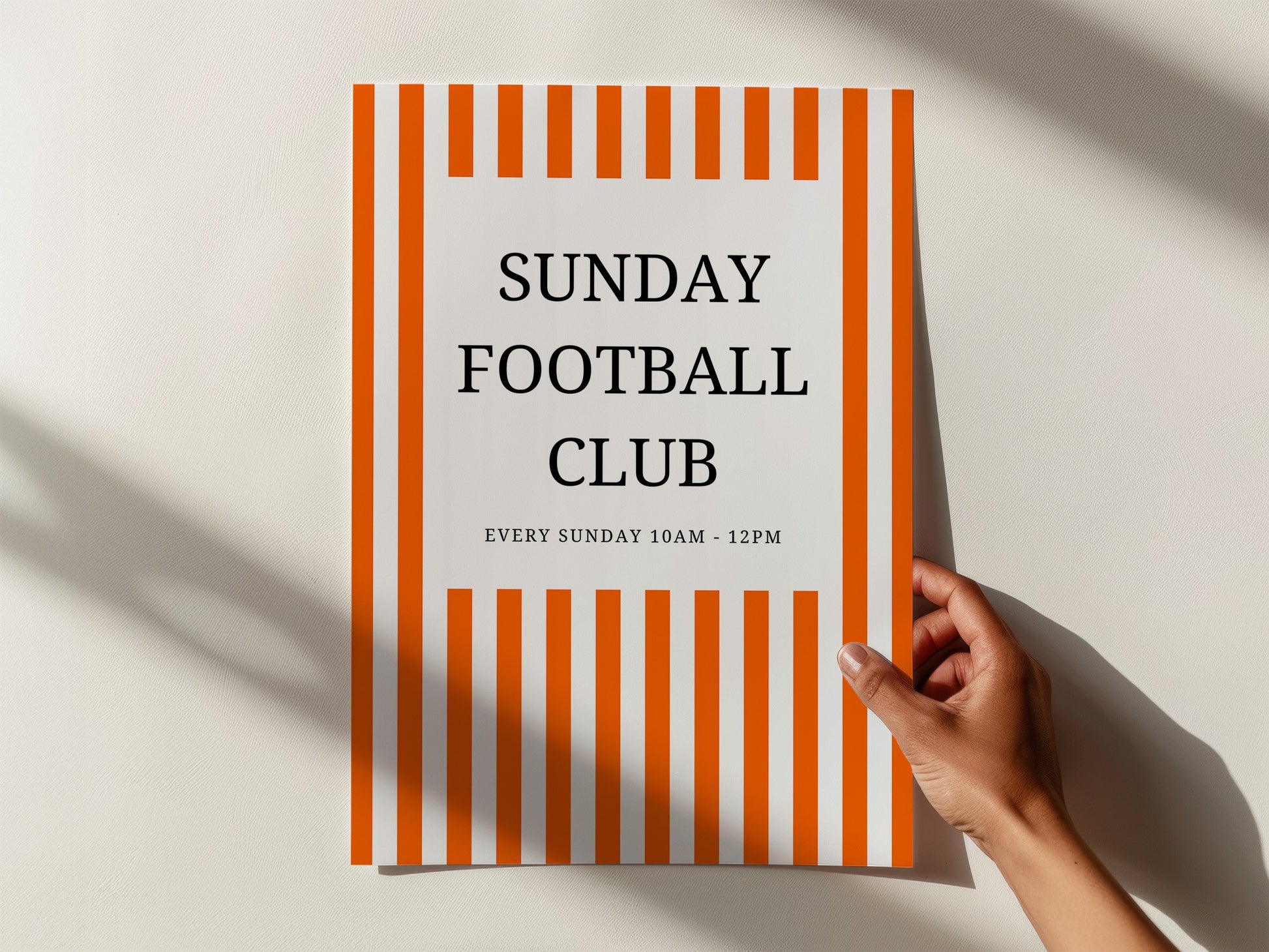 Sunday Football Club Print - Refined Spaces 