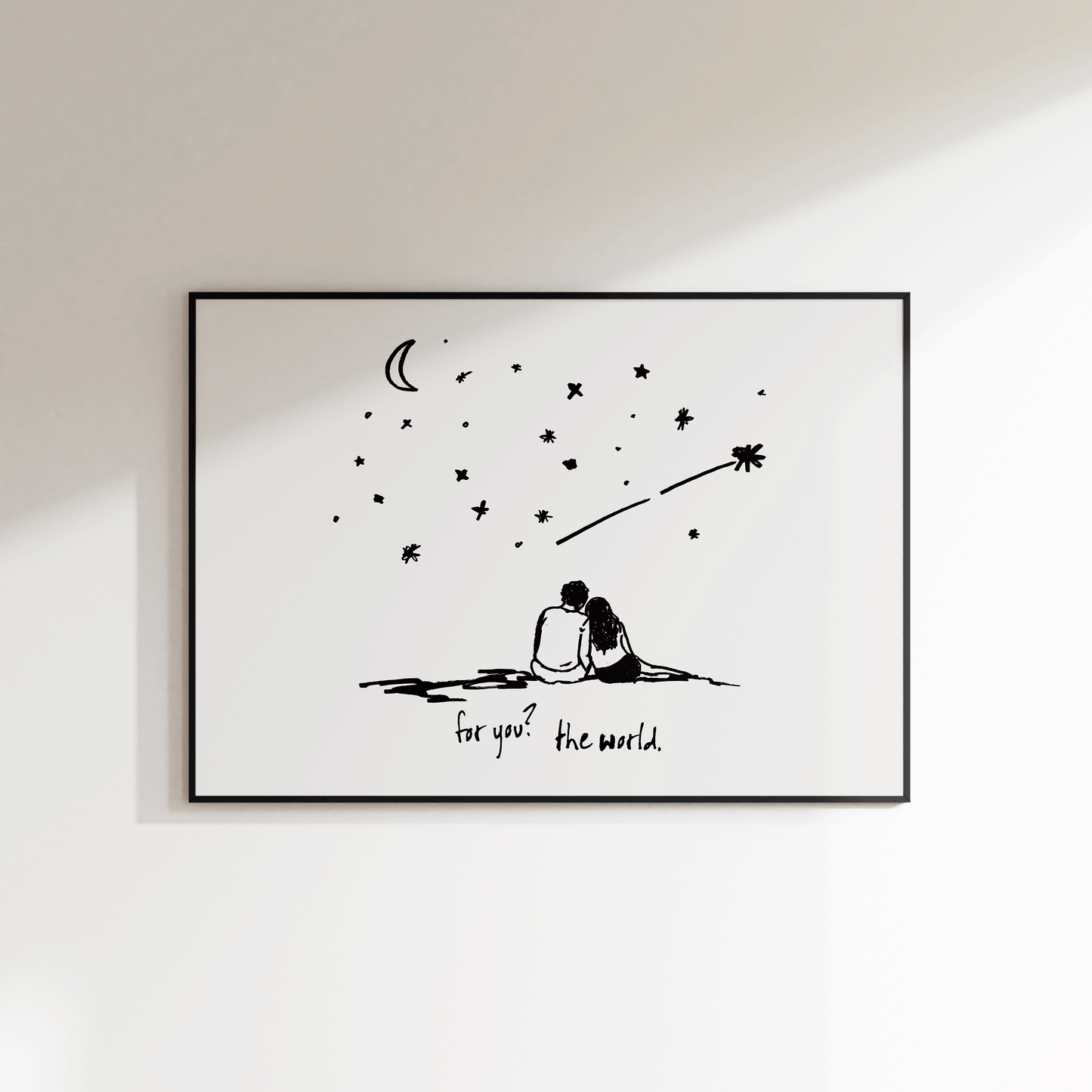 For You The World Print