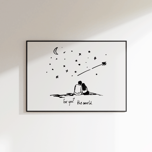 For You The World Print
