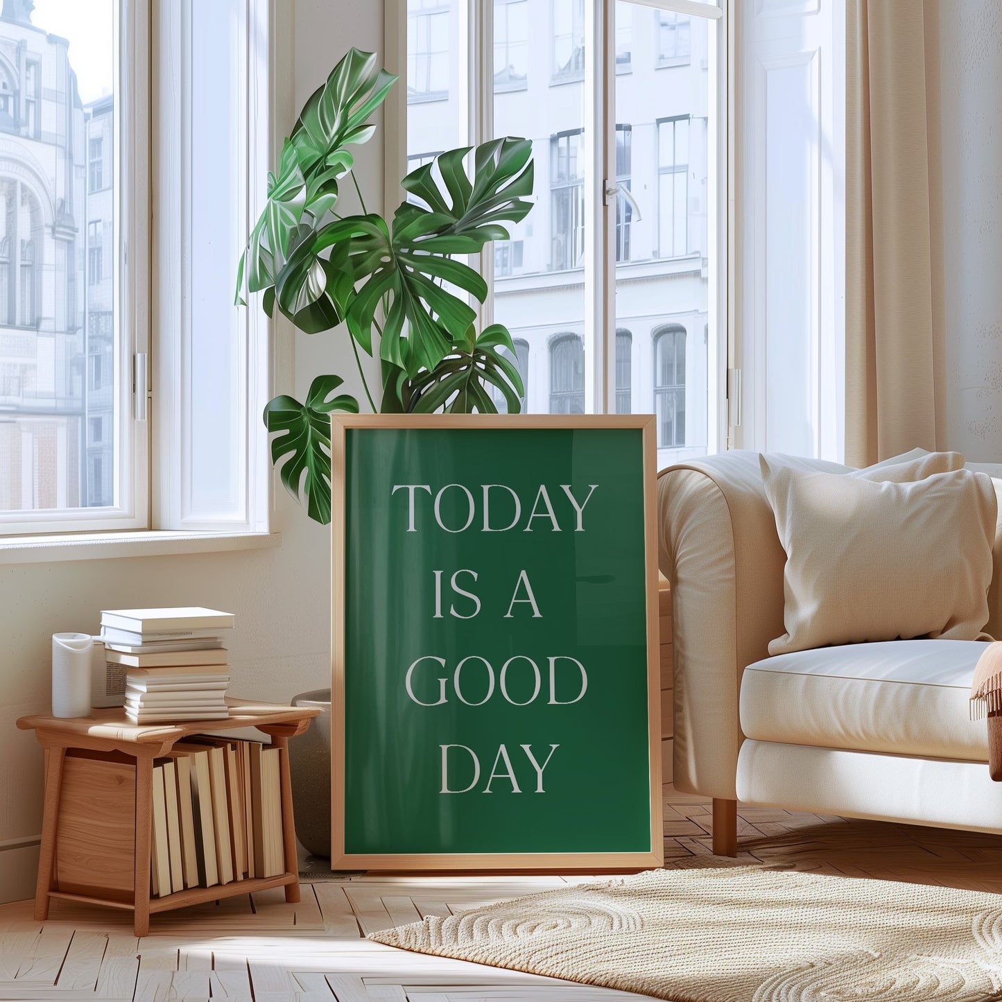 Today is a good day Print - Refined Spaces 