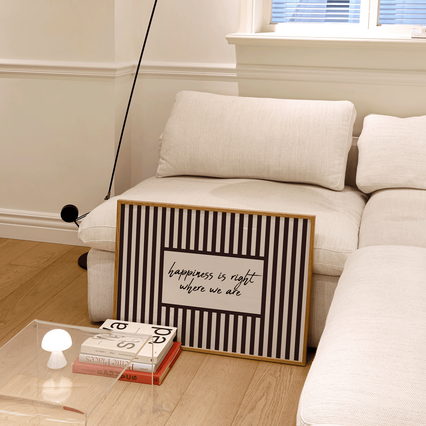 Happiness Is Right Where We Are Print - Refined Spaces