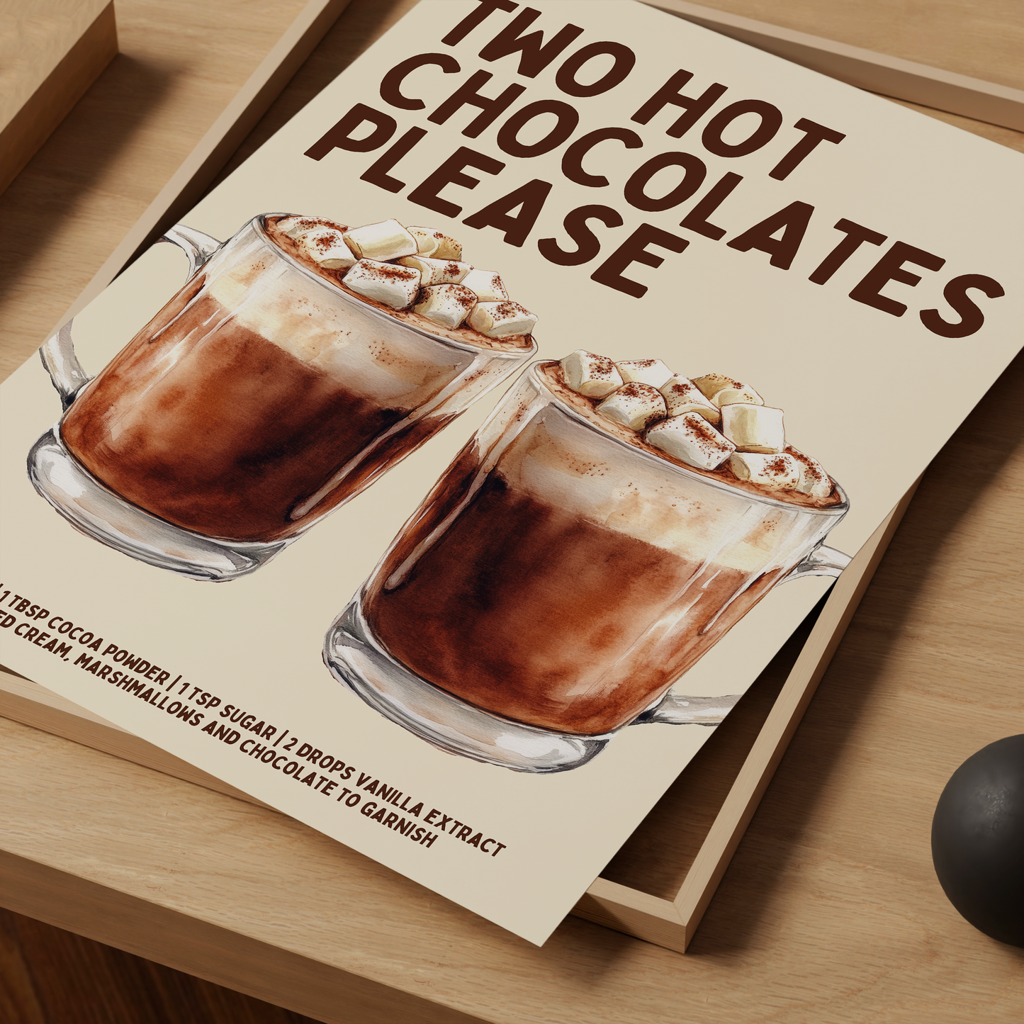 Hot Chocolate Print