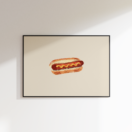 Hot Dog Print