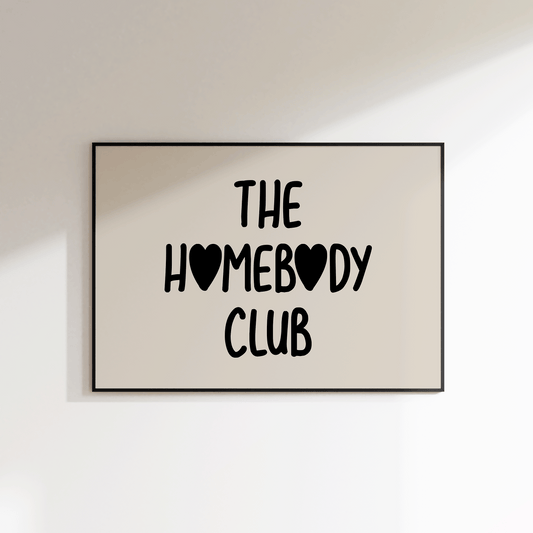 The Homebody Club Print - SECONDS - Refined Spaces 