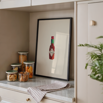 Tabasco Hot Sauce Print