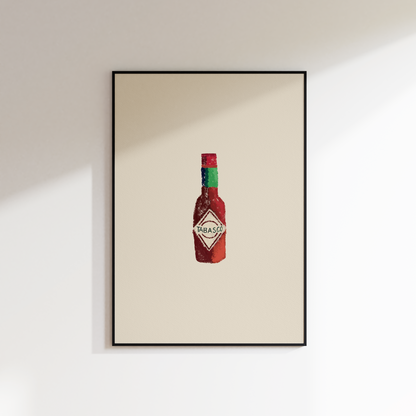 Tabasco Hot Sauce Print