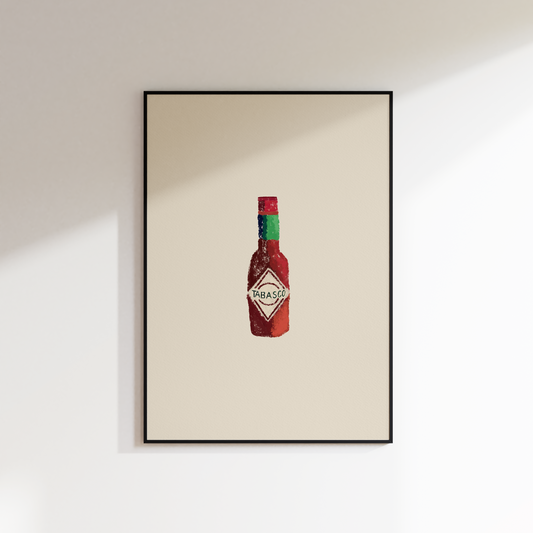 Tabasco Hot Sauce Print