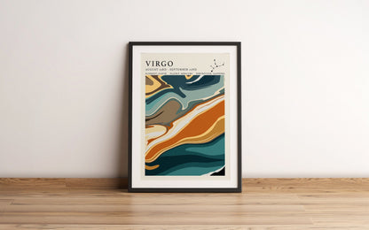Astrology Print - Virgo - Refined Spaces