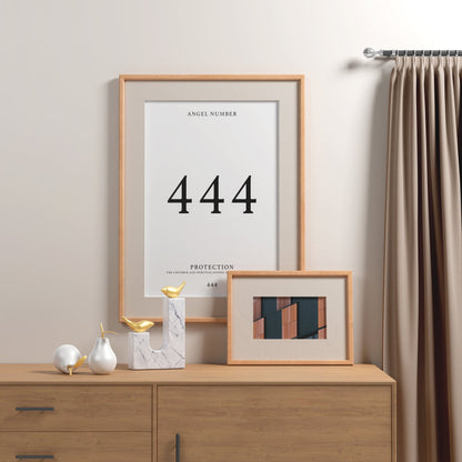 Angel Number Print - 444 - Refined Spaces