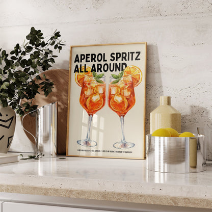 Aperol Spritz Print - Refined Spaces