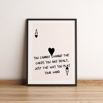 Lucky you print set - trendy retro wall art set of 3 - lucky you poster - playing card poster king and queen wall art king and queen poster