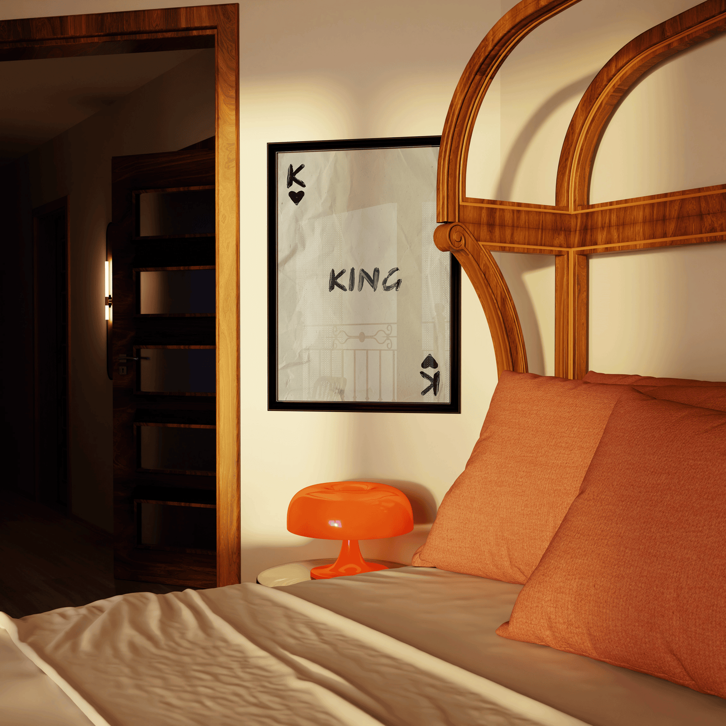 King of Hearts Print - Refined Spaces