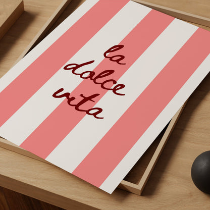La Dolce Vita Print - Refined Spaces 