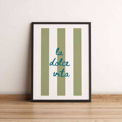 La Dolce Vita Print - Refined Spaces 