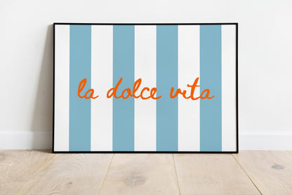 La Dolce Vita Print - Refined Spaces 