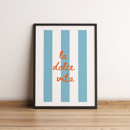 La Dolce Vita Print - Refined Spaces 