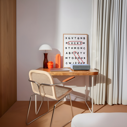 Lucky You - Wordsearch Print - Refined Spaces 