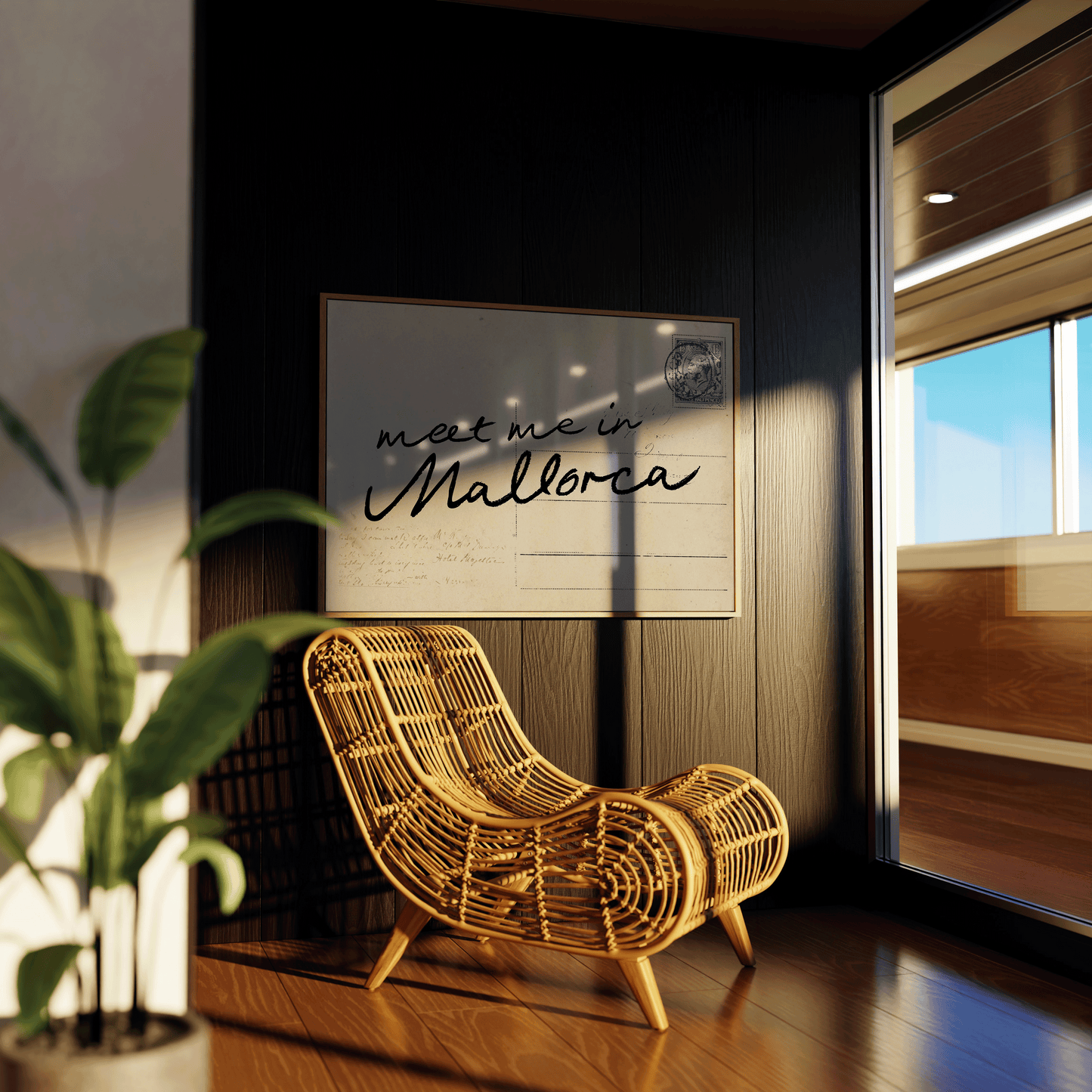 Meet Me In Mallorca Print - Refined Spaces 