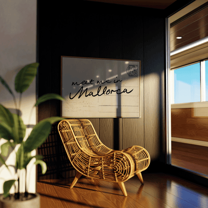 Meet Me In Mallorca Print - Refined Spaces 