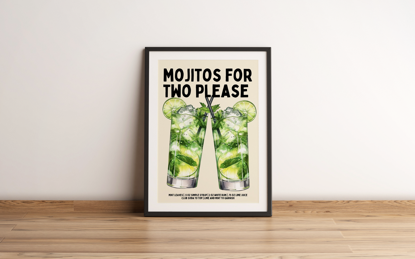 Mojito Print - Refined Spaces 