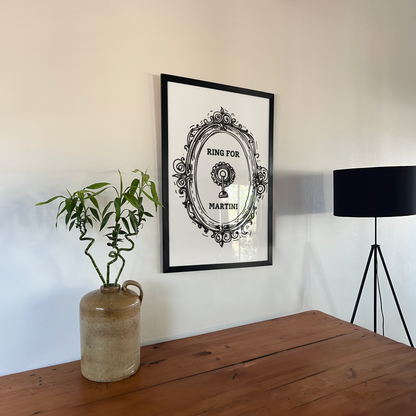 Ring for Martini Print - Refined Spaces 