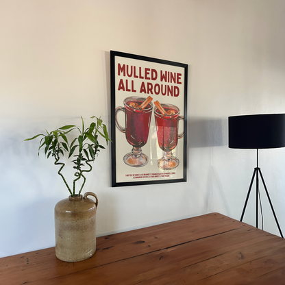 Mulled Wine Print - Refined Spaces 
