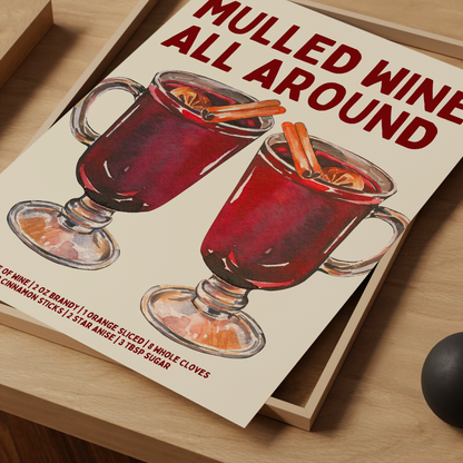 Mulled Wine Print - Refined Spaces 