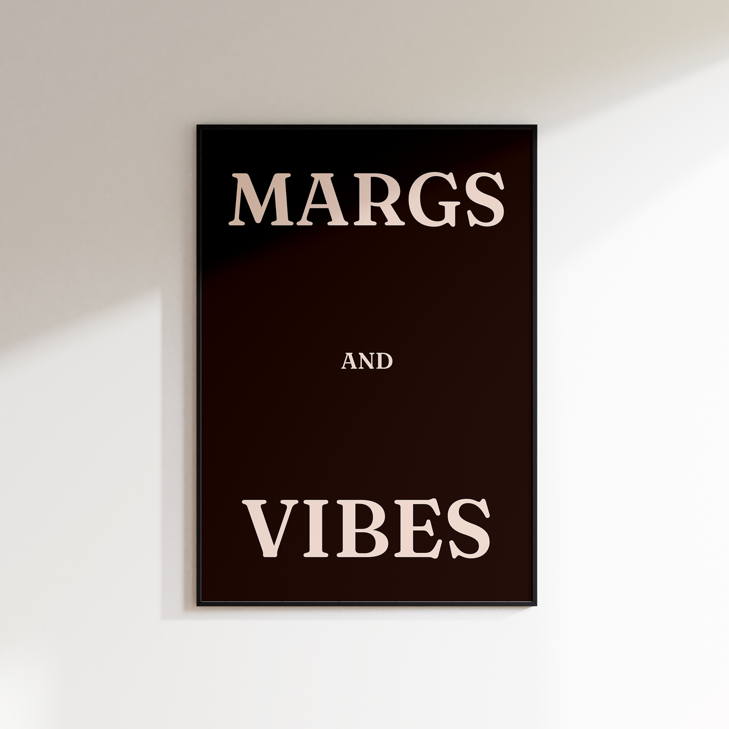 Margs and Vibes Print