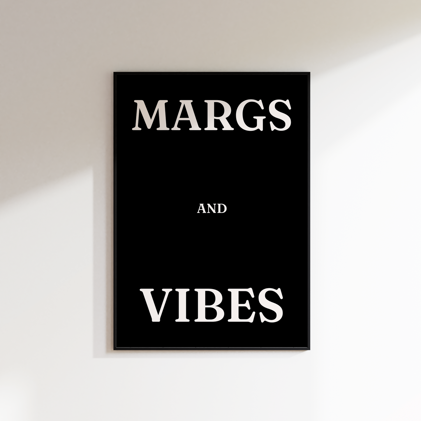 Margs and Vibes Print