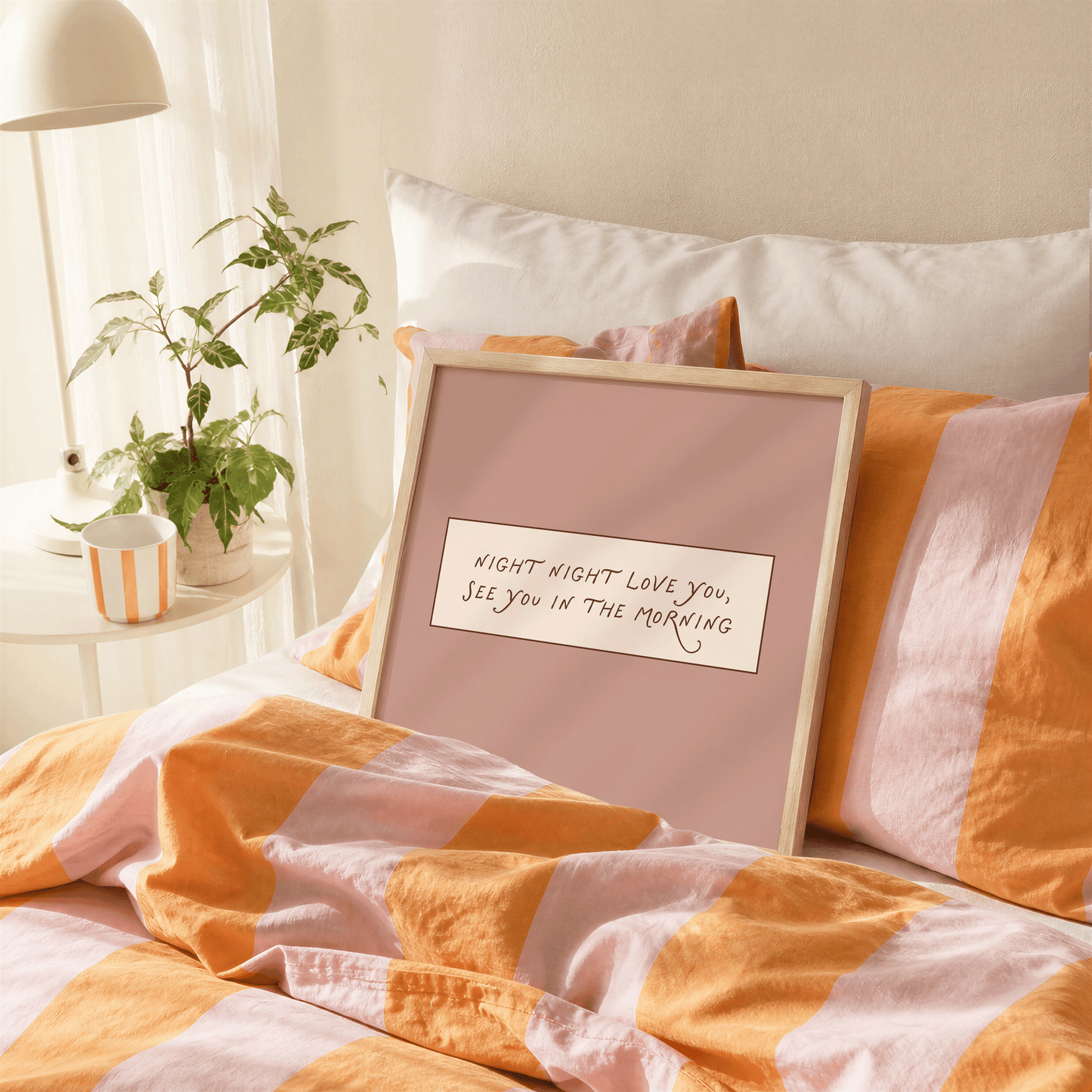 Night Night Love You See You In The Morning Print - Refined Spaces 