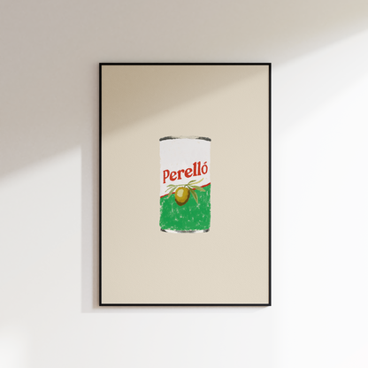 Perello Olive Print