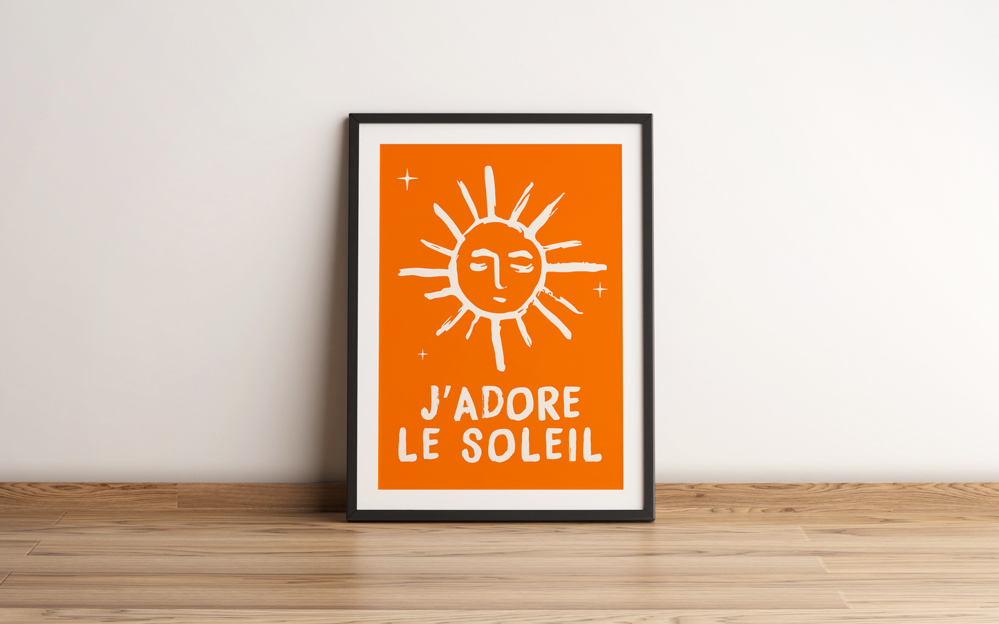 J'adore Le Soleil Print - Refined Spaces 