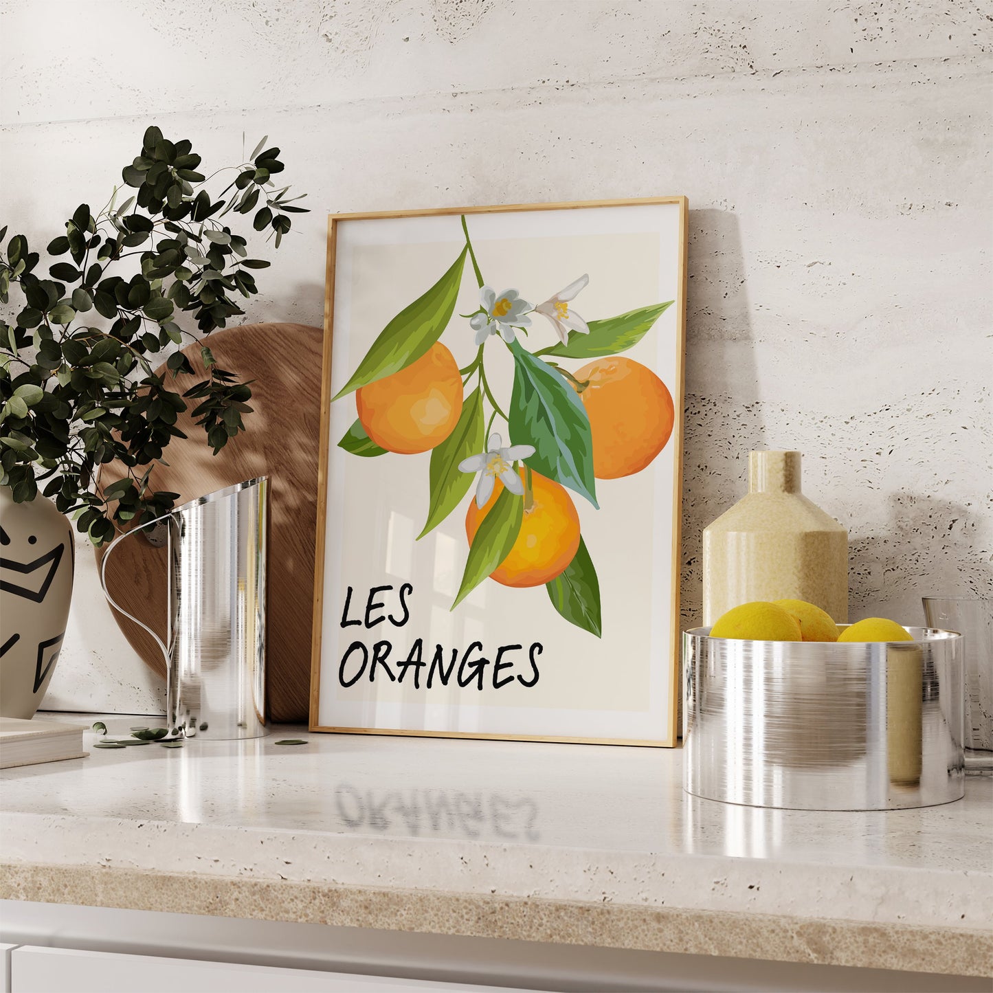 Les Oranges - The Oranges Print - Refined Spaces 