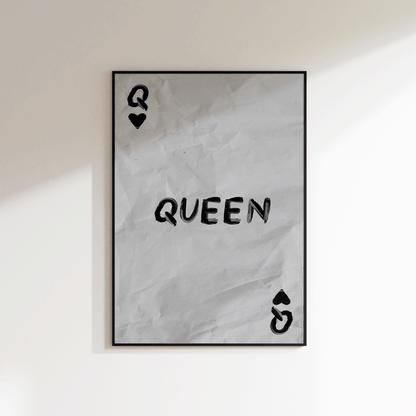 Queen of Hearts Print - Refined Spaces