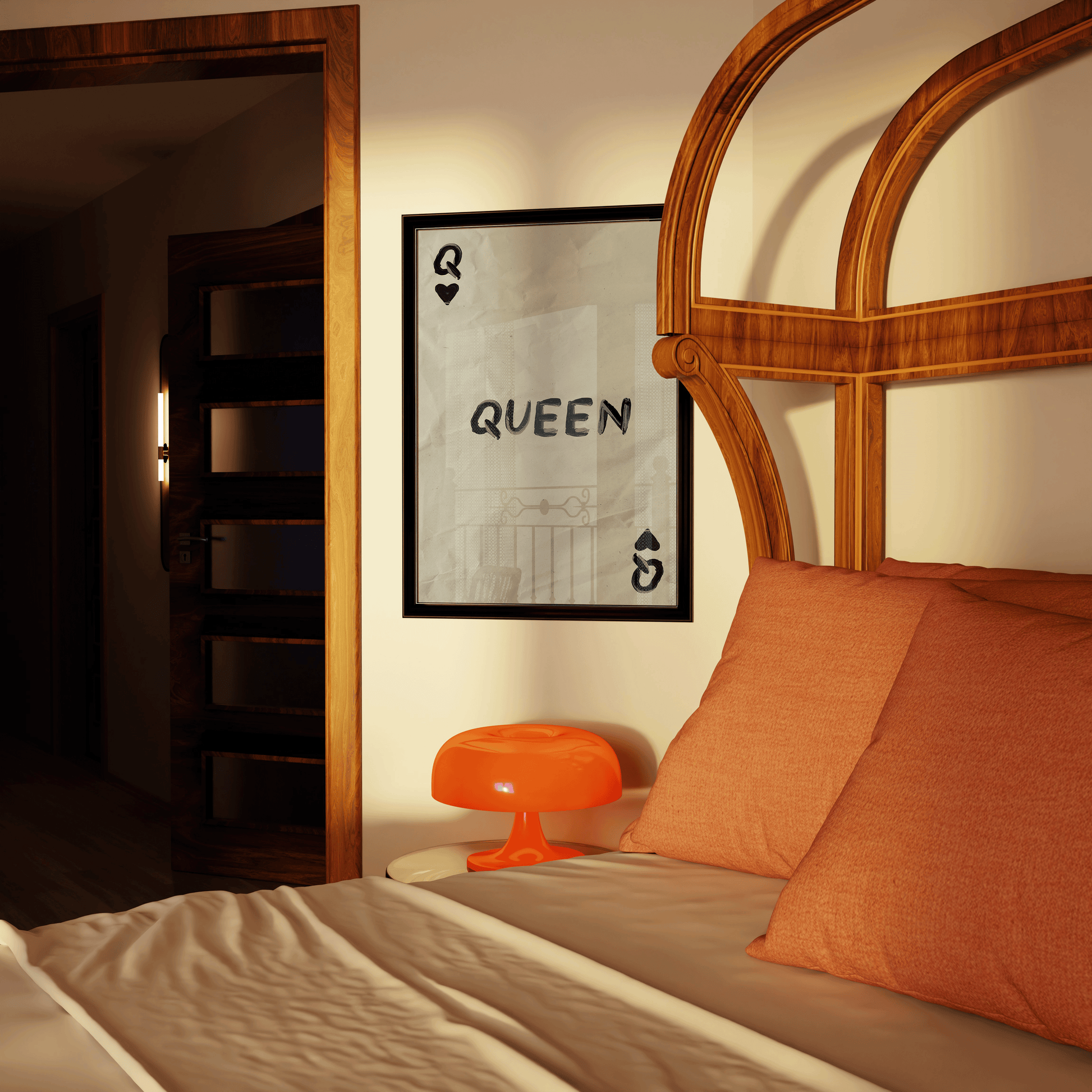 Queen of Hearts Print - Refined Spaces