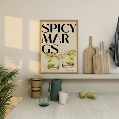 Spicy Margarita - Spicy Margs Print - Refined Spaces