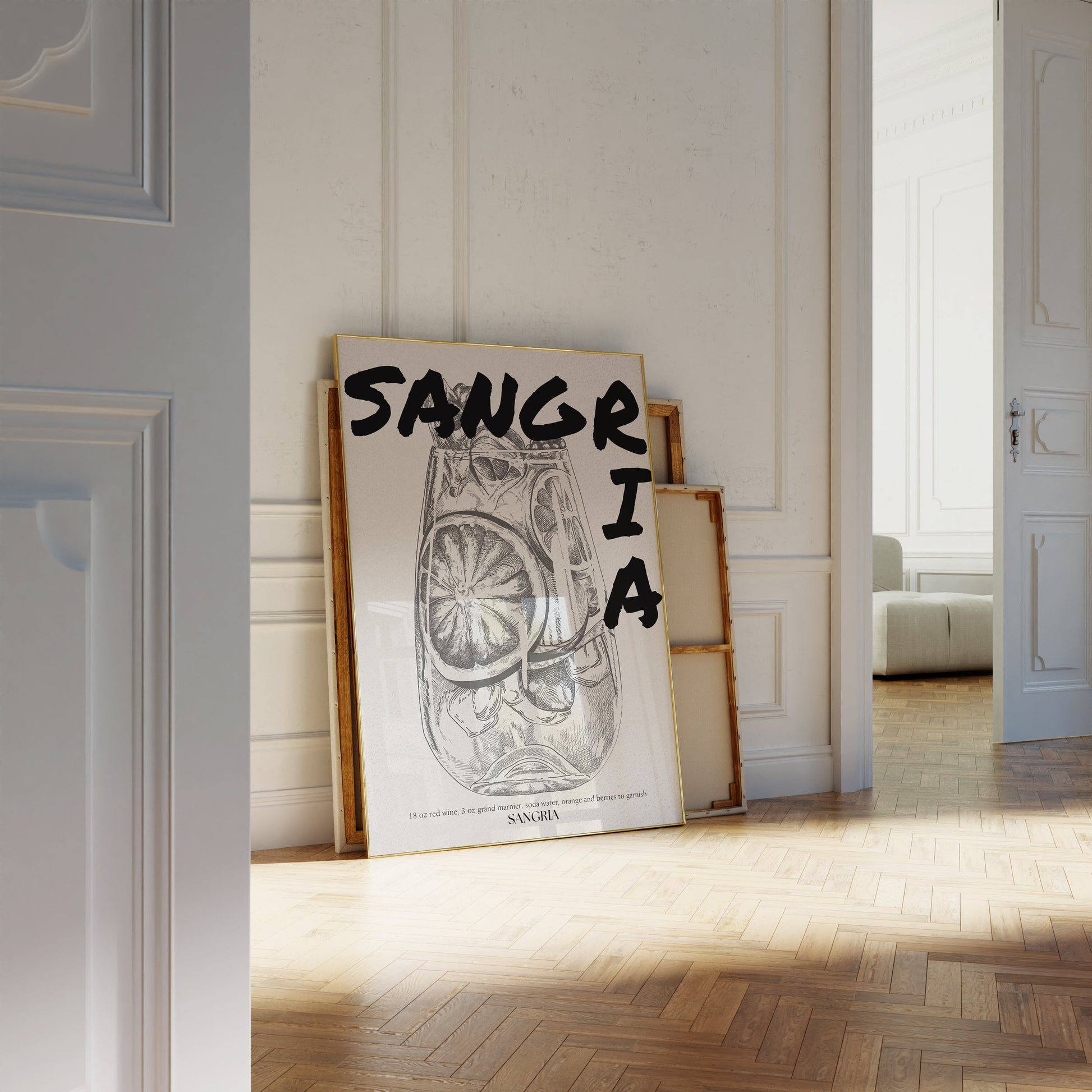 Sangria Print - Marker Collection - Refined Spaces 