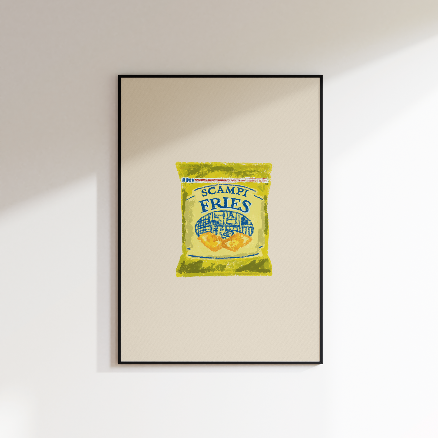 Scampi Fries Print