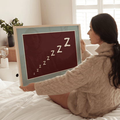 ZZZ Sleep Print - Refined Spaces 